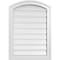 Ekena Millwork Arch Top Surface Mount PVC Gable Vent: Non-Functional, w/2"W x 1-1/2"P Brickmould Frame, 20"W x 26"H GVPAR20X2602SN - alternate 1